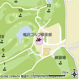 鳴沢ゴルフ倶楽部周辺の地図