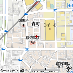 京都府舞鶴市森町19周辺の地図