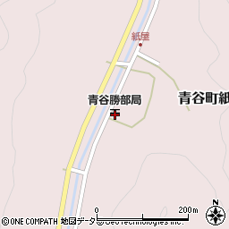 青谷勝部郵便局周辺の地図
