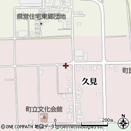 鳥取県東伯郡湯梨浜町久見200-1周辺の地図