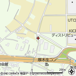 神奈川県厚木市金田1342周辺の地図