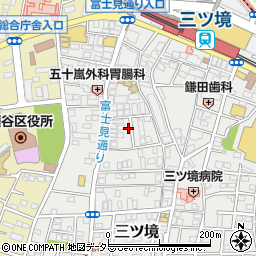 神奈川県横浜市瀬谷区三ツ境102周辺の地図
