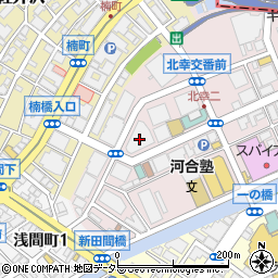 横浜銀行相鉄本社ビル ＡＴＭ周辺の地図
