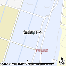鳥取県鳥取市気高町下石周辺の地図