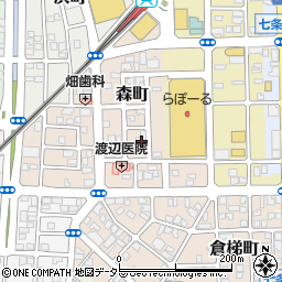 京都府舞鶴市森町19-1周辺の地図