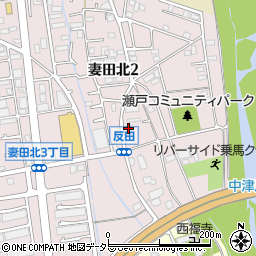 神奈川県厚木市妻田北2丁目9-5周辺の地図
