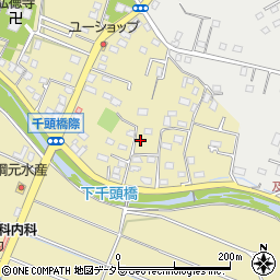 神奈川県厚木市飯山578-3周辺の地図