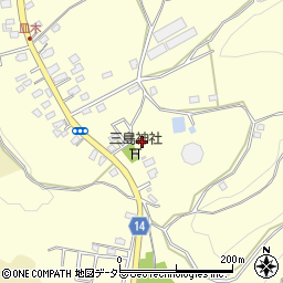 千葉県長生郡長柄町皿木173周辺の地図