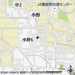 岐阜県岐阜市小野6丁目29周辺の地図