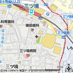 神奈川県横浜市瀬谷区三ツ境11周辺の地図