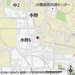 岐阜県岐阜市小野6丁目28周辺の地図