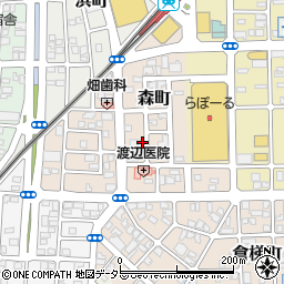 京都府舞鶴市森町18-5周辺の地図