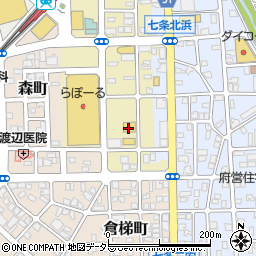 イエローハット東舞鶴店周辺の地図