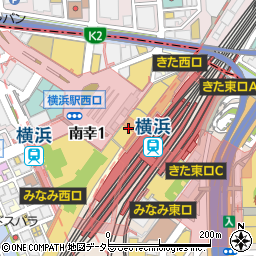 つばめグリルＤＥＬＩ・シァル横浜店周辺の地図