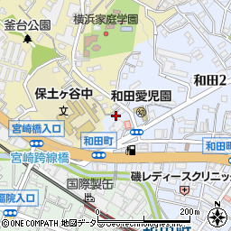 プリムローズ和田町周辺の地図
