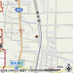 岐阜県揖斐郡揖斐川町脛永950周辺の地図