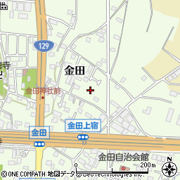 神奈川県厚木市金田515周辺の地図