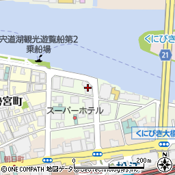 株式会社穴吹コミュニティ　松江支店周辺の地図