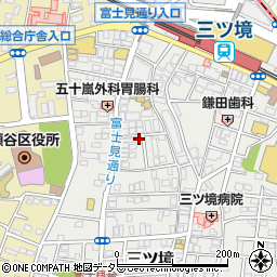 神奈川県横浜市瀬谷区三ツ境102-1周辺の地図