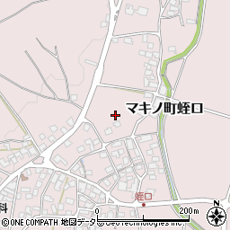 滋賀県高島市マキノ町蛭口周辺の地図