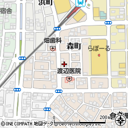 京都府舞鶴市森町18周辺の地図