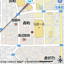 京都府舞鶴市森町16周辺の地図
