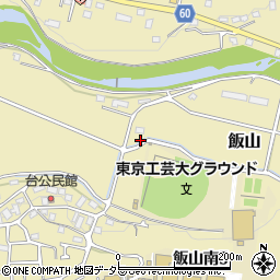 神奈川県厚木市飯山268周辺の地図