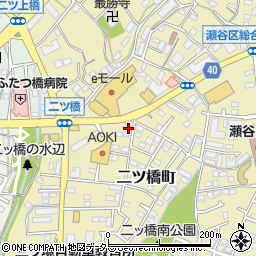 神奈川県横浜市瀬谷区二ツ橋町169-12周辺の地図
