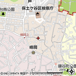 神奈川県横浜市保土ケ谷区岡沢町244周辺の地図
