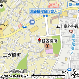 神奈川県横浜市瀬谷区二ツ橋町185周辺の地図