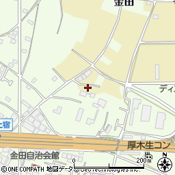 神奈川県厚木市下依知445周辺の地図