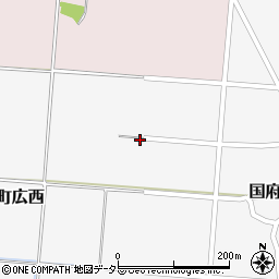 鳥取県鳥取市国府町広西597周辺の地図