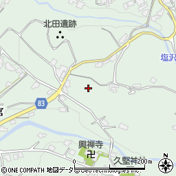 長野県飯田市上久堅725周辺の地図