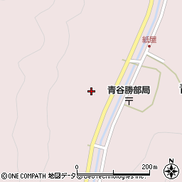 勝部地区公民館周辺の地図