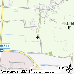 鳥取県鳥取市国府町法花寺周辺の地図