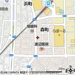 京都府舞鶴市森町18-15周辺の地図