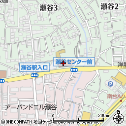 老人福祉センター　横浜市瀬谷・和楽荘周辺の地図