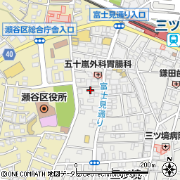 神奈川県横浜市瀬谷区三ツ境111-17周辺の地図