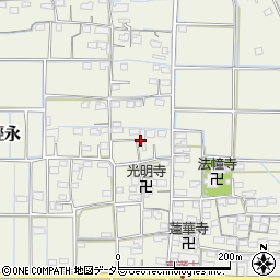 岐阜県揖斐郡揖斐川町脛永740周辺の地図