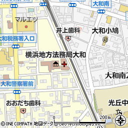 大和市青少年センター周辺の地図