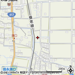 岐阜県揖斐郡揖斐川町脛永967周辺の地図