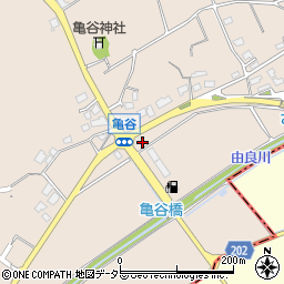 鳥取県東伯郡北栄町亀谷286周辺の地図