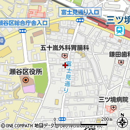 神奈川県横浜市瀬谷区三ツ境111周辺の地図