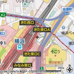横浜銀行横浜東口 ＡＴＭ周辺の地図