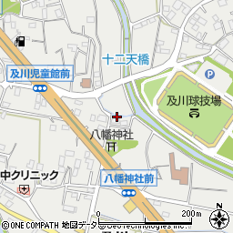 神奈川県厚木市及川621-1周辺の地図