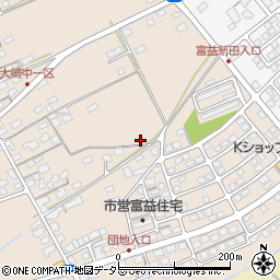 スタート進学教室　富益教室周辺の地図