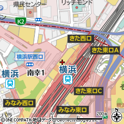 ローソン・スリーエフＪＲ横浜タワー店周辺の地図