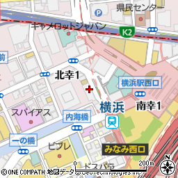 ミス・パリ　横浜店周辺の地図