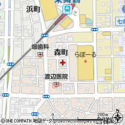 京都府舞鶴市森町17周辺の地図