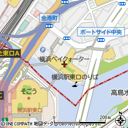 横浜ベイクォーター BBQビアガーデン周辺の地図